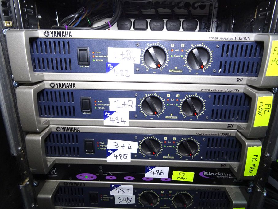 Yamaha P3500S power amplifier