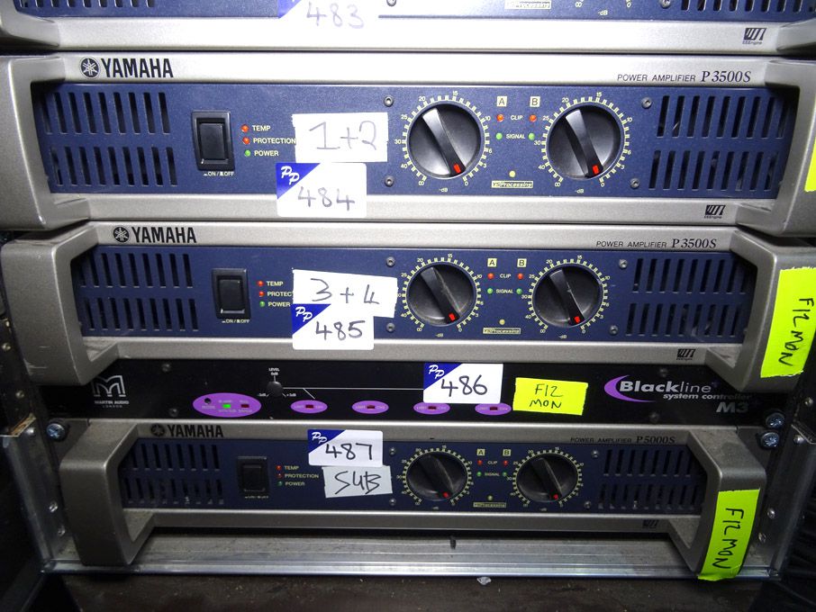 Yamaha P3500S power amplifier