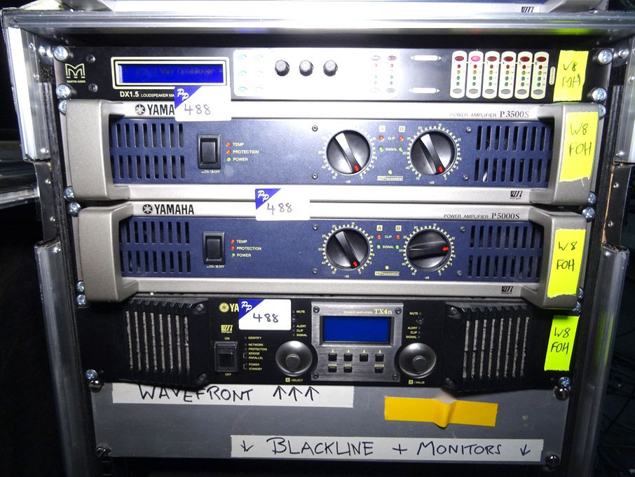 Yamaha PA system inc: Martin Audio DX1.5 loudspeak...