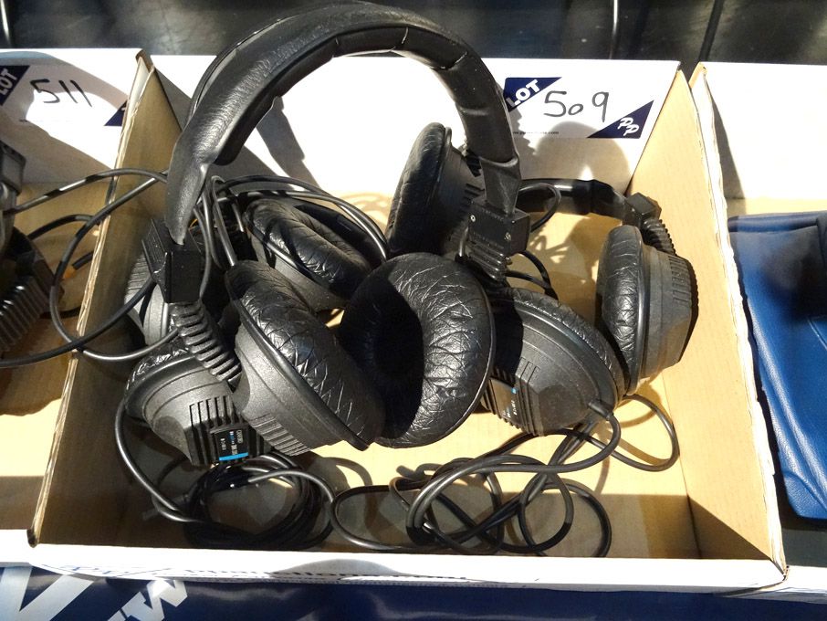 4x Canford DMH205 headphones