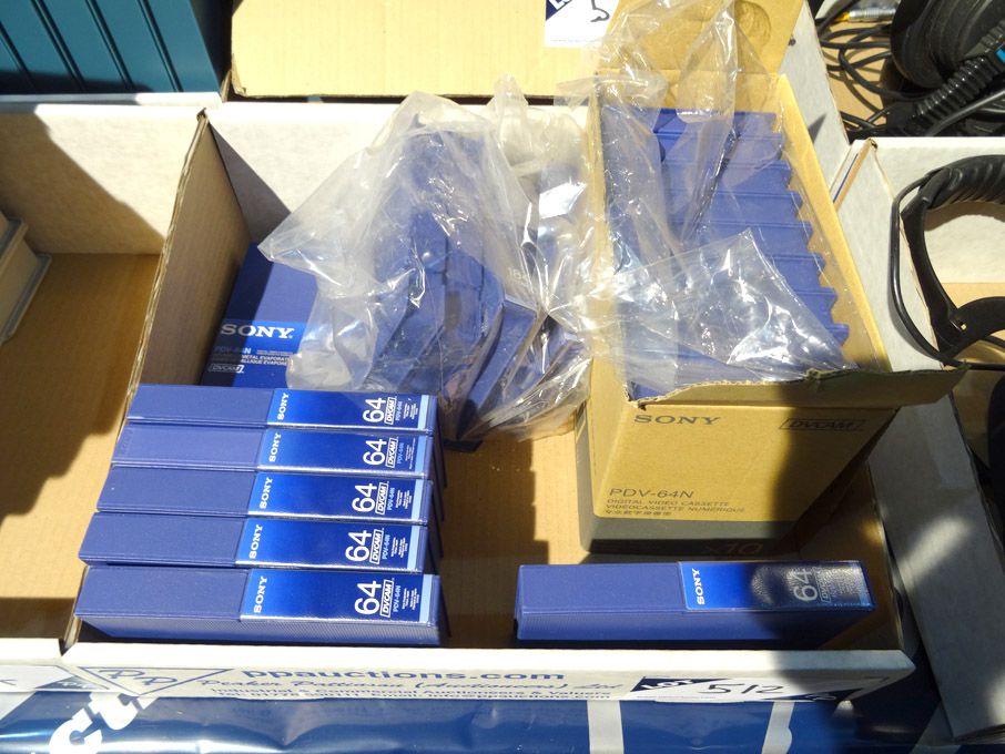 18x Sony PDV-64N DVCAM digital video cassette tape...