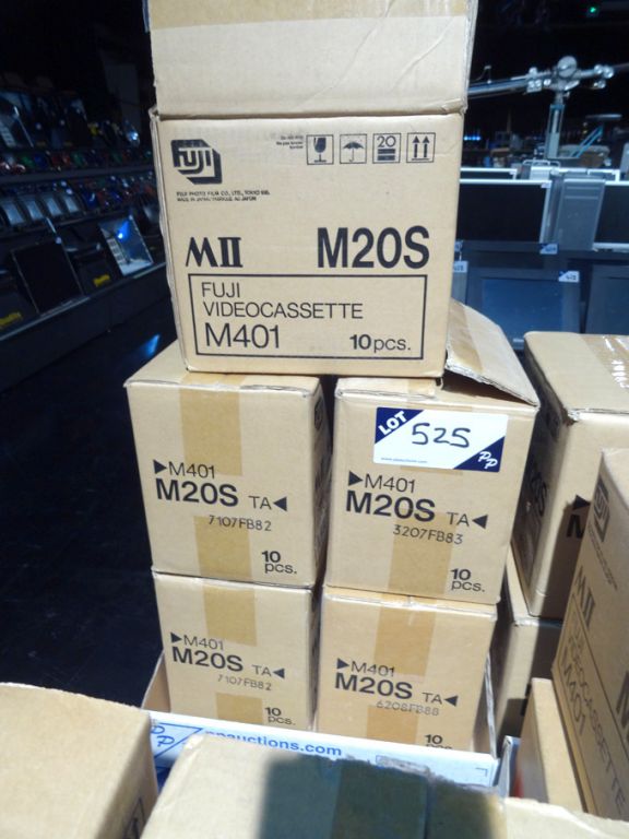 40x Fuji M401 M20s metal tapes (boxed & unused)