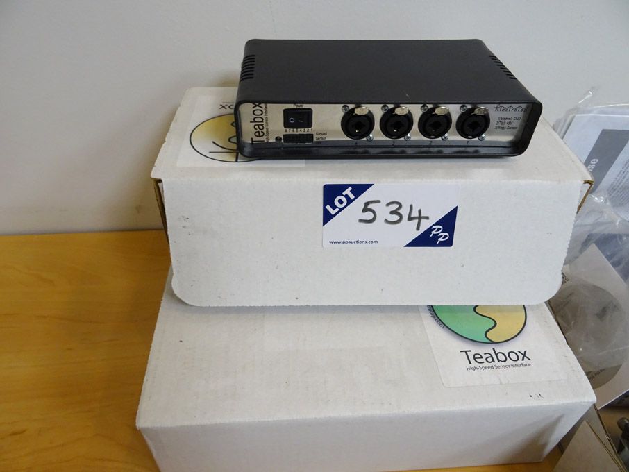 3x Teabox high speed sensor interfaces