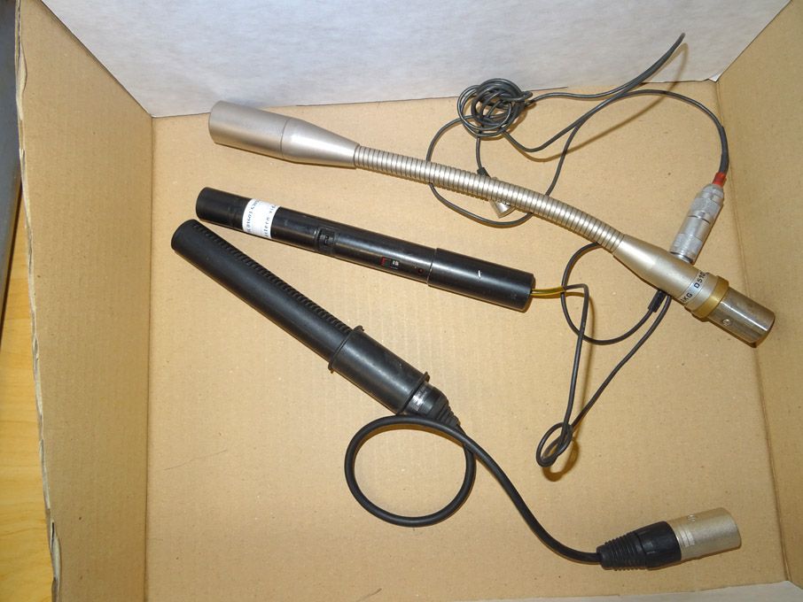 Sony ECM-NV1 electret condenser microphone, AKG D5...