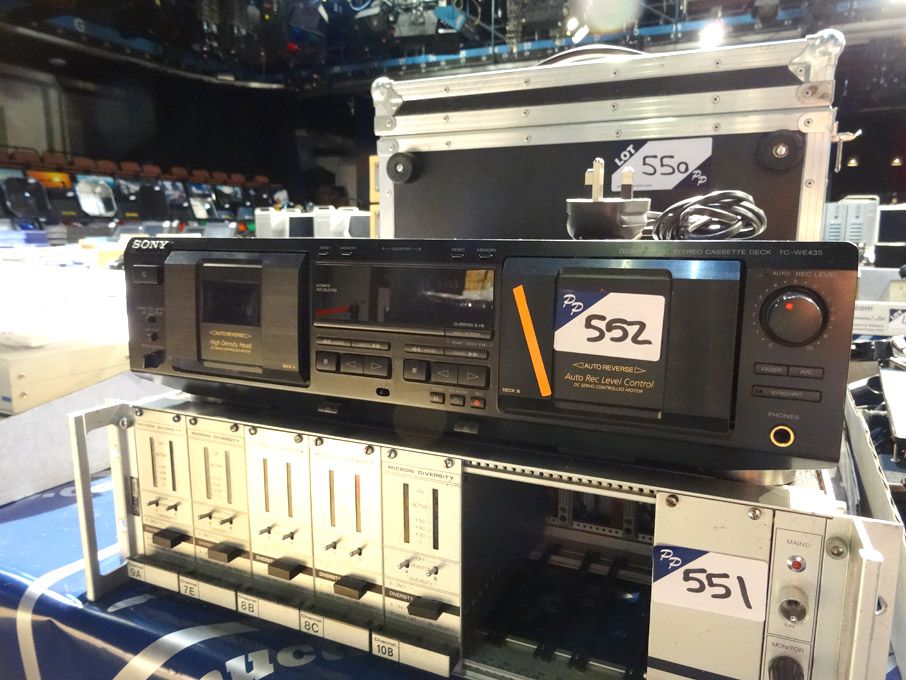 Sony TC-WE435 stereo cassette deck