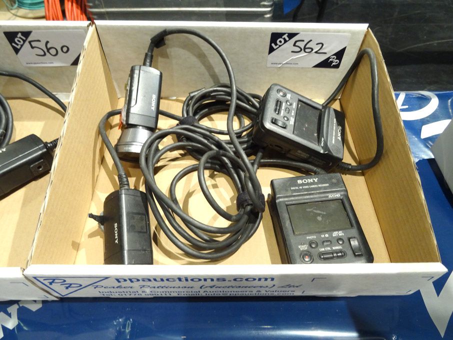 2x Sony HXR-MC1P digital HD video camera recorders...
