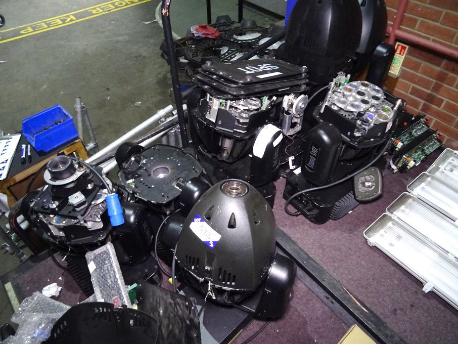 Large Qty various Lightwave studio spot lights (sp...