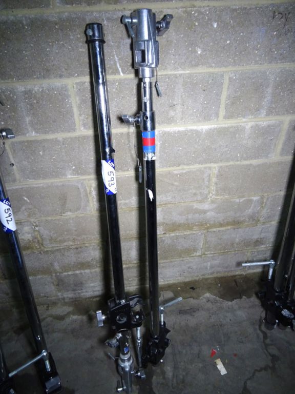 2x Arri Avenger telescopic hangers with clamp & he...