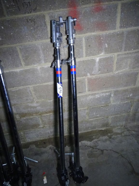 2x Arri Avenger telescopic hangers with clamp & he...