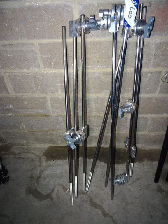 5x Arri universal clamp poles