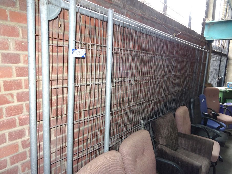 4x Harris security fence, 3400x2000mm