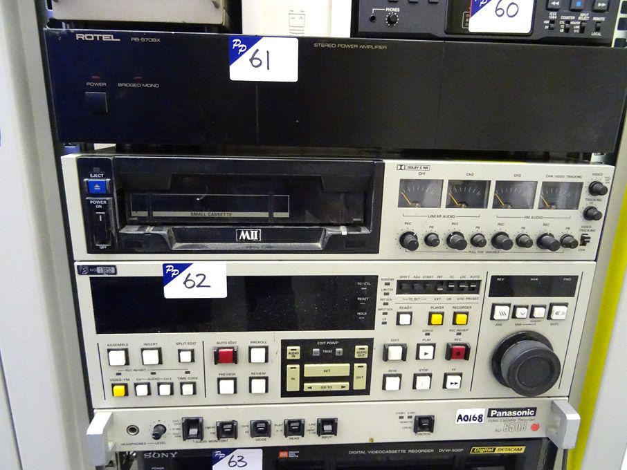 Panasonic AU-650B MII video cassette recorder