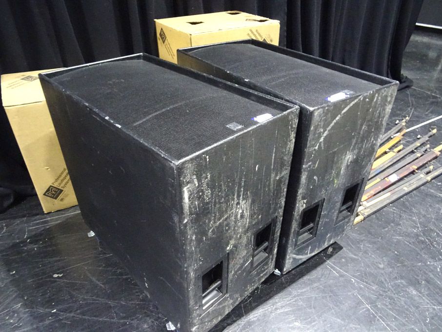 2x Martin Audio Wavefront WS218X subwoofers