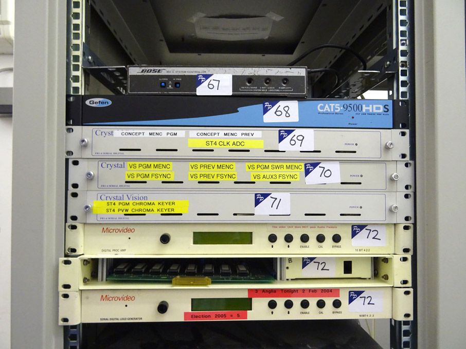 Crystal Vision PRI-6 serial digital chassis: chrom...