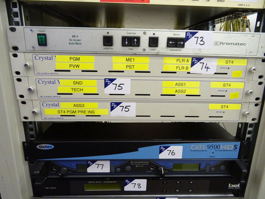 Crystal Vision PRI-6 serial digital chassis