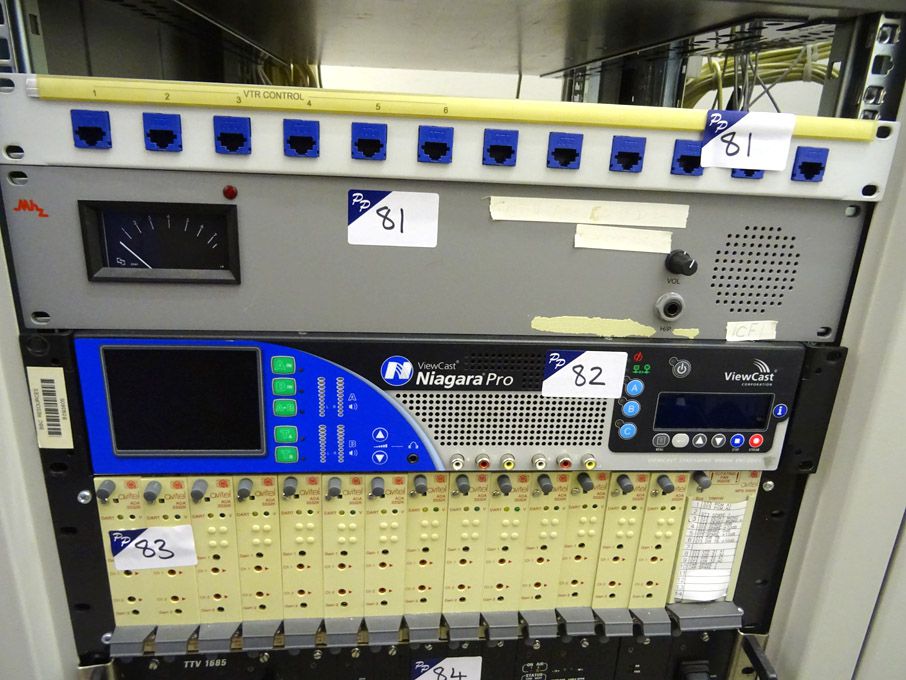 MHZ AMU/2 rack type audio monitor