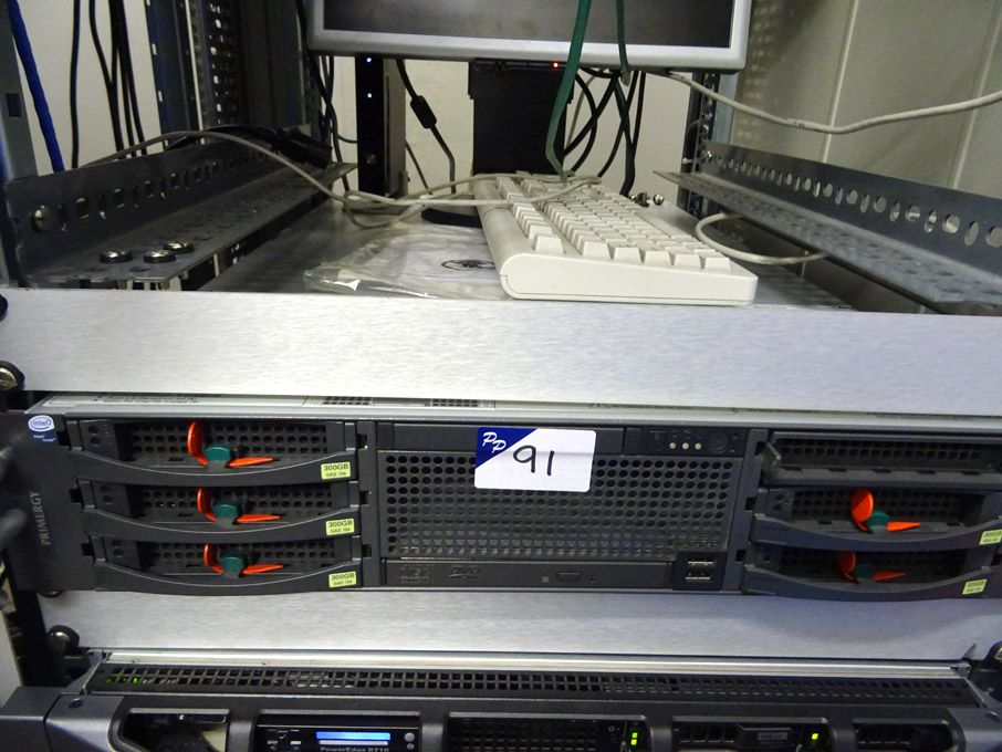 Fujitsu RX300 53 Intel Xeon rack type server, 3x 3...