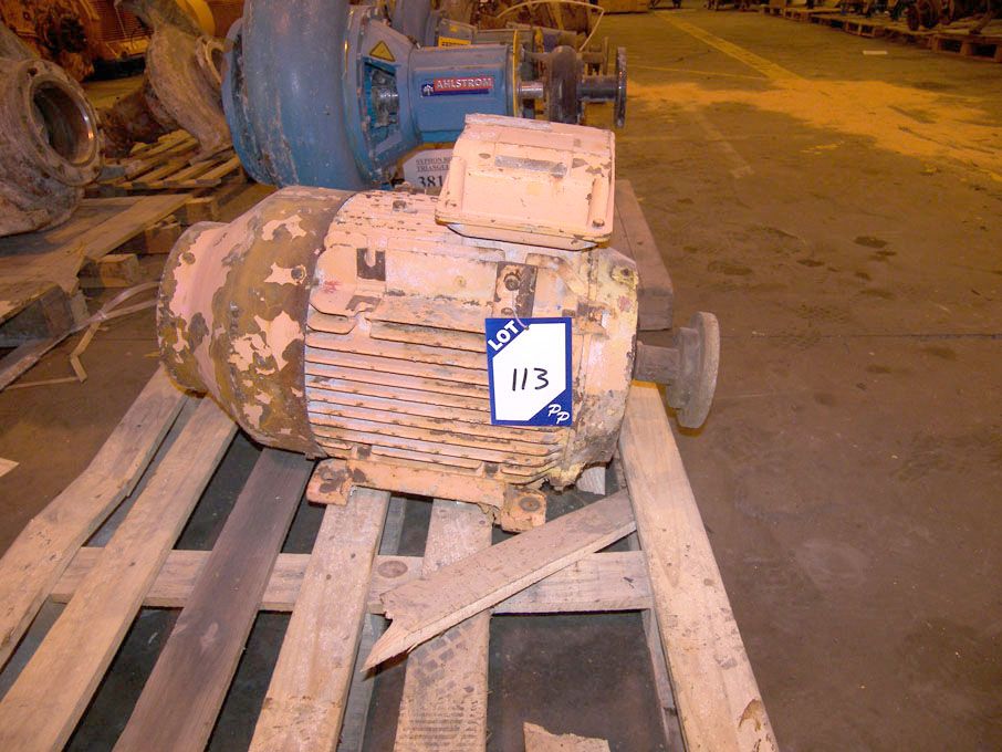 Brook Crompton motor on pallet (300kg)