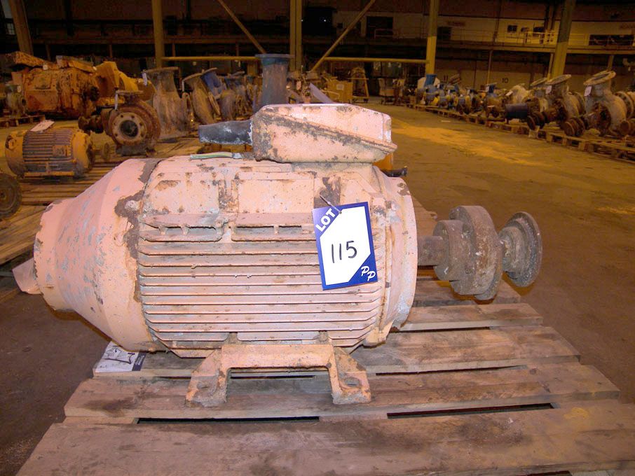 Brook Hansen motor, 30kW @ 1485rpm