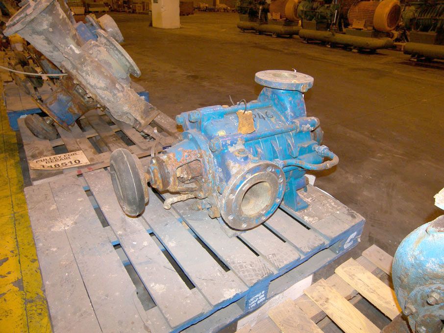 Similar pump unit, 100mm & 120mm dia bore, s/s 316