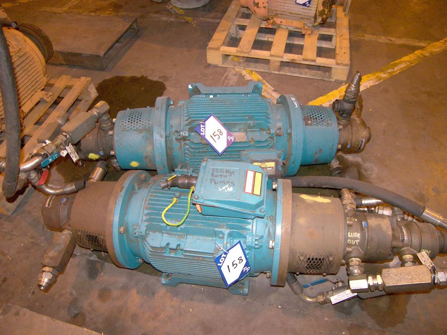 Pair John S Barn pump units with Brook Crompton 11...