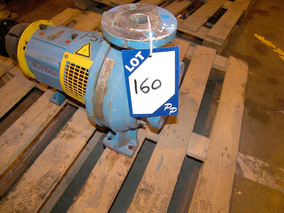 Sulzer pump unit, 40mm & 65mm dia bore, s/s 316