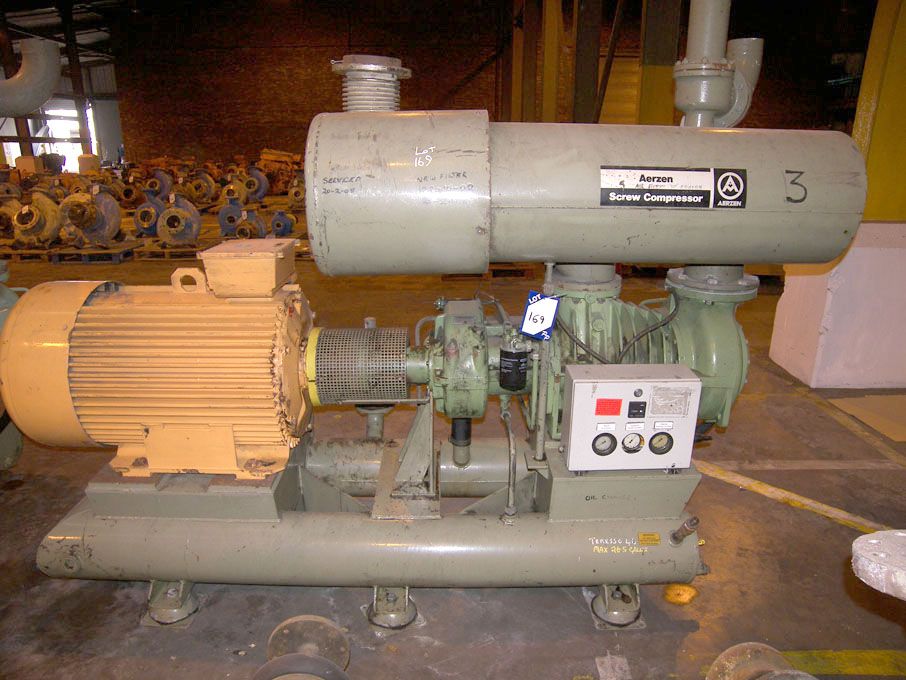 Aerzen high volume low pressure screw compressor,...