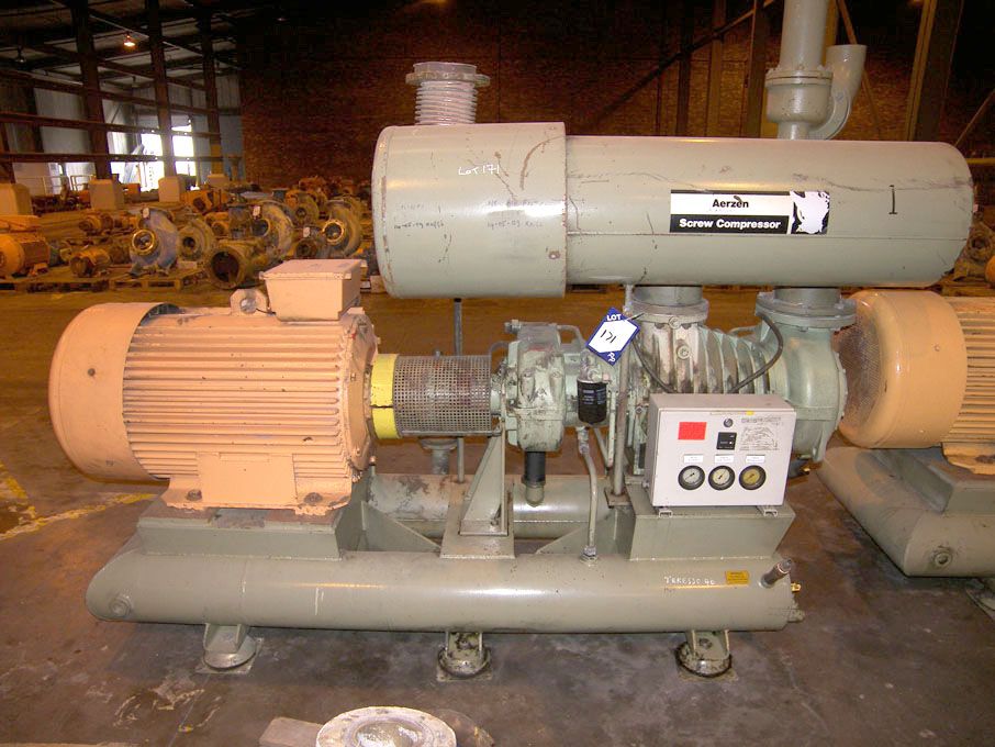 Aerzen high volume low pressure screw compressor,...