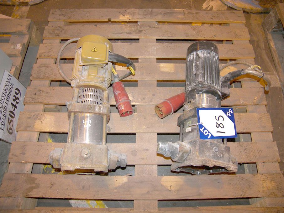2x Grundfos pump units