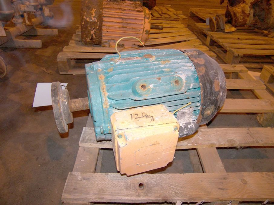 Brook Crompton motor, 11kW @ 970rpm