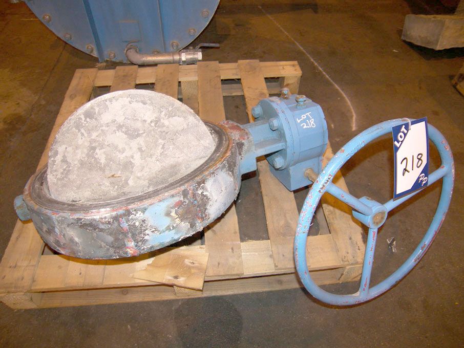 Bray 450mm dia butterfly valve
