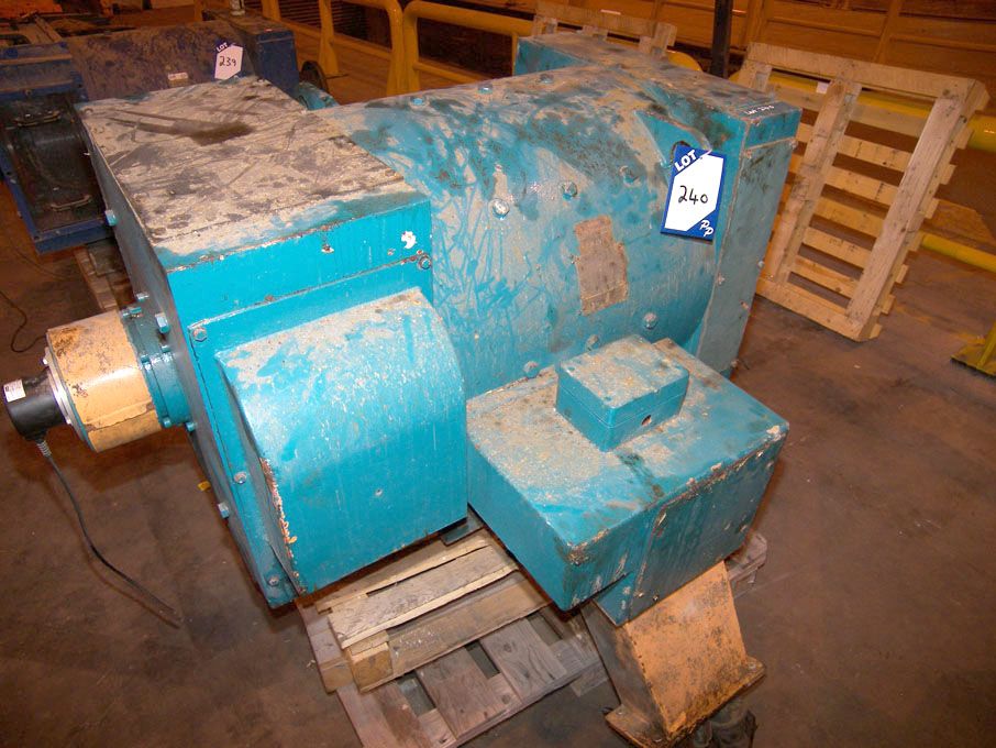 GEC DC motor 224kW @ 1000rpm