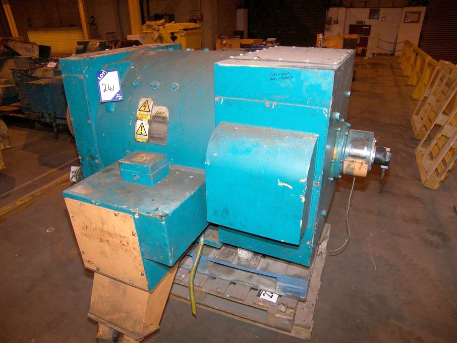 GEC DC motor, 4.1/410kW @ 10/1000rpm