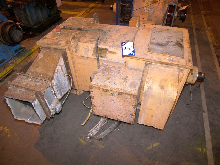 Thring Scott DC motor, 535kW @ 1020rpm