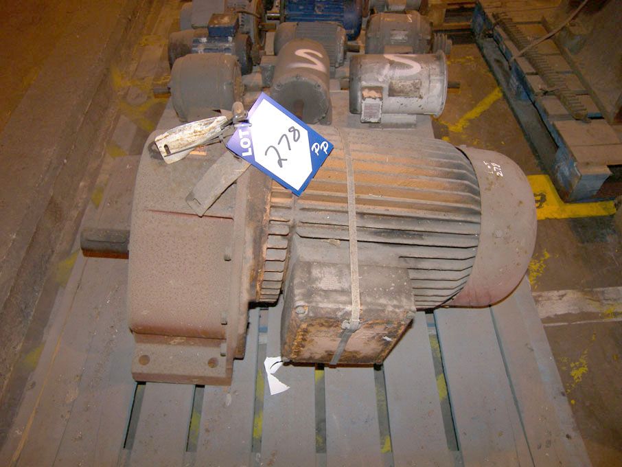 Similar Bauer motor & gearbox on pallet