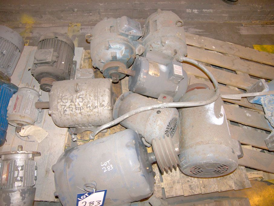 7x Brook Crompton, BAL etc motors to 8kW on pallet