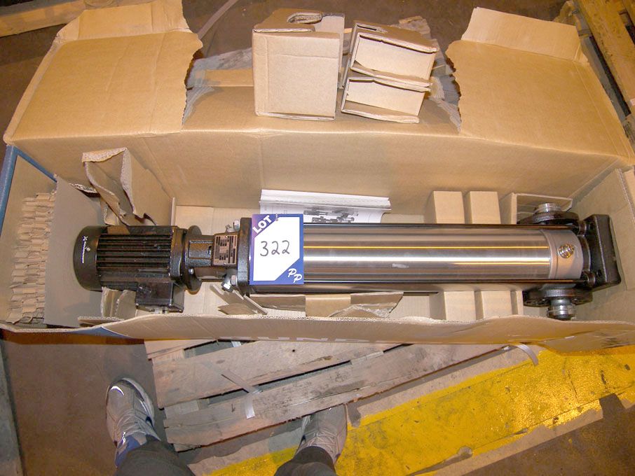 Grundfos CR115-36 A-F6J pump, 1.1kW, 2853rpm, 25 b...