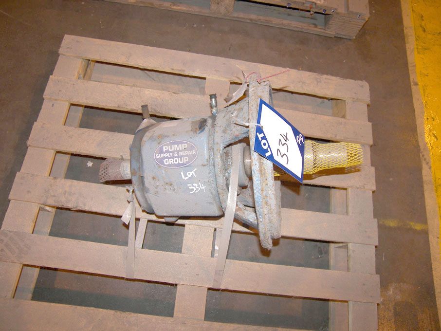 Pump Group pump rotating element on pallet