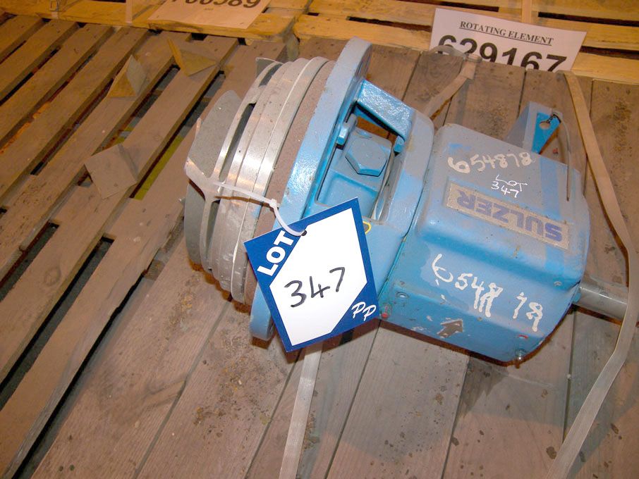 Sulzer complete pump rotating element on pallet