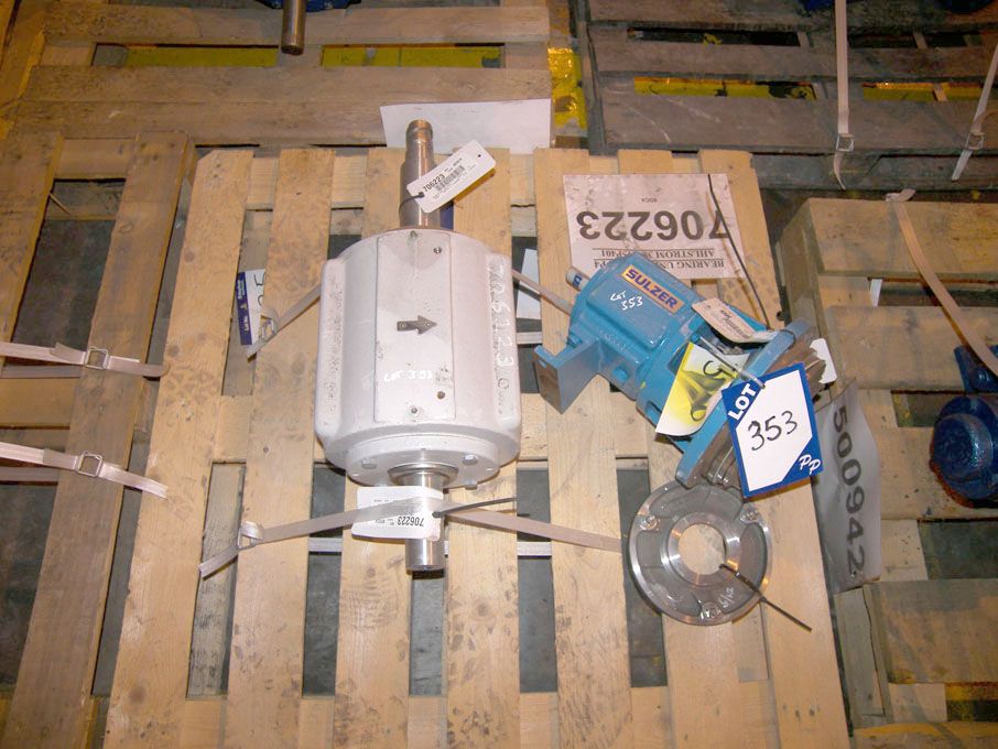 Sulzer APP4 bearing unit & Sulzer APP11-40 pump ro...