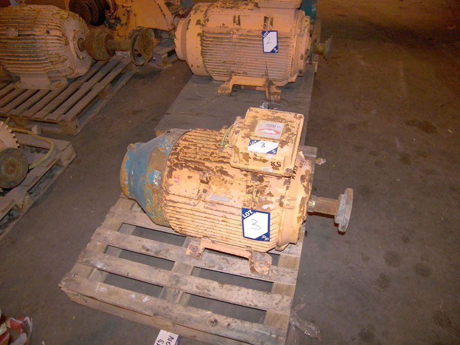 Brook Hansen W-DF250SN motor, 55kW @ 2960rpm