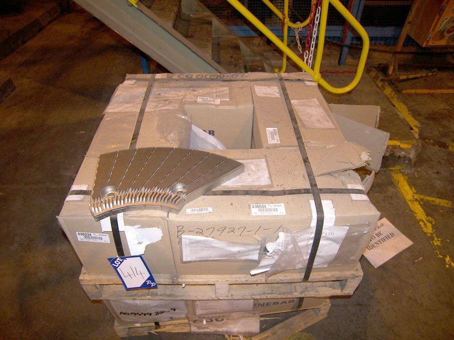 Qty Finebar double disk refiners on pallet (boxed...