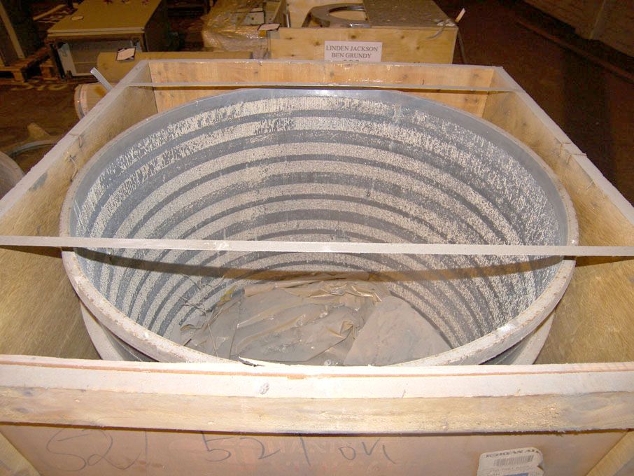 CAE 950mm dia s/s 316 screen basket