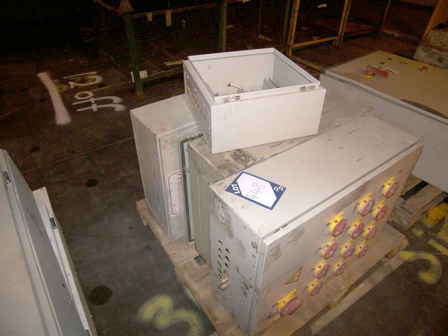 4x similar electrical panels as lotted
