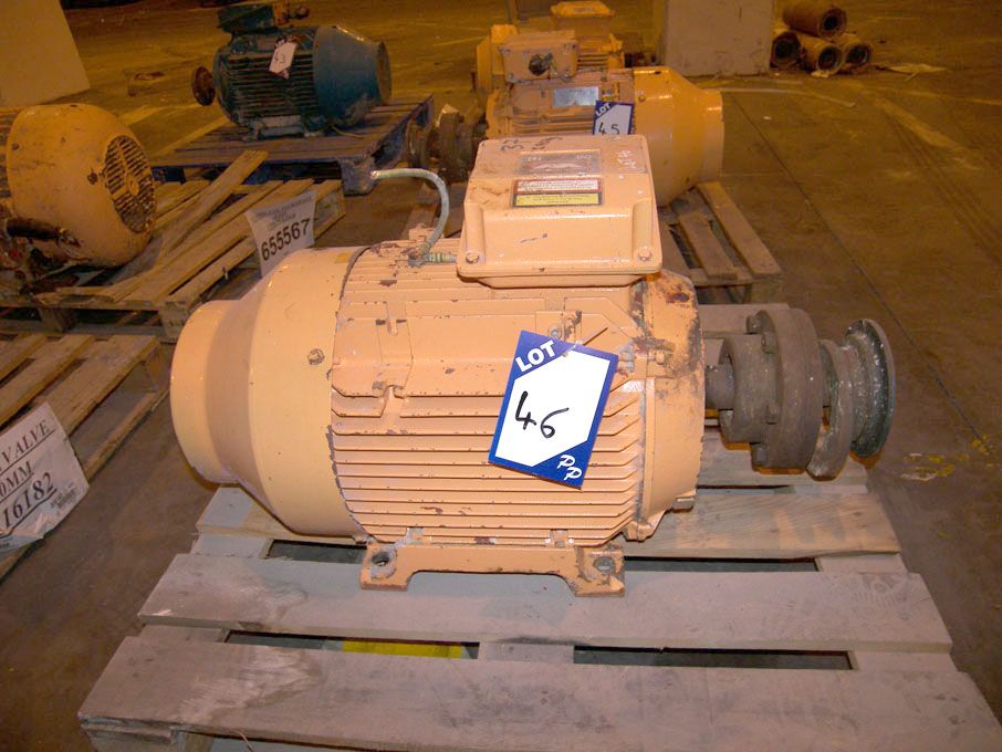 Brook Hansen AC motor, 22kW @ 975rpm