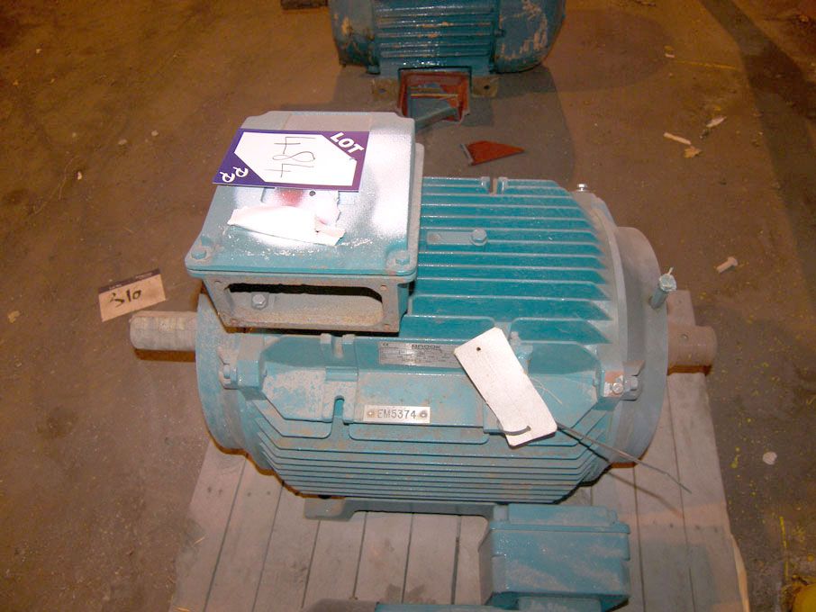 Brook Crompton motor, 25kW @ 970rpm