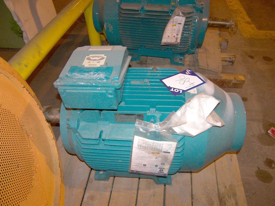 Brook Crompton motor, 45kW @ 1475rpm, 52kW @ 1770r...