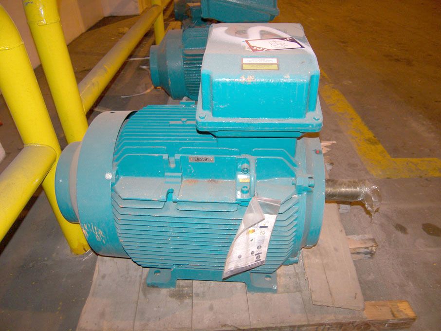 Brook Crompton motor, 75kW @ 985rpm, 86kW @ 1180rp...