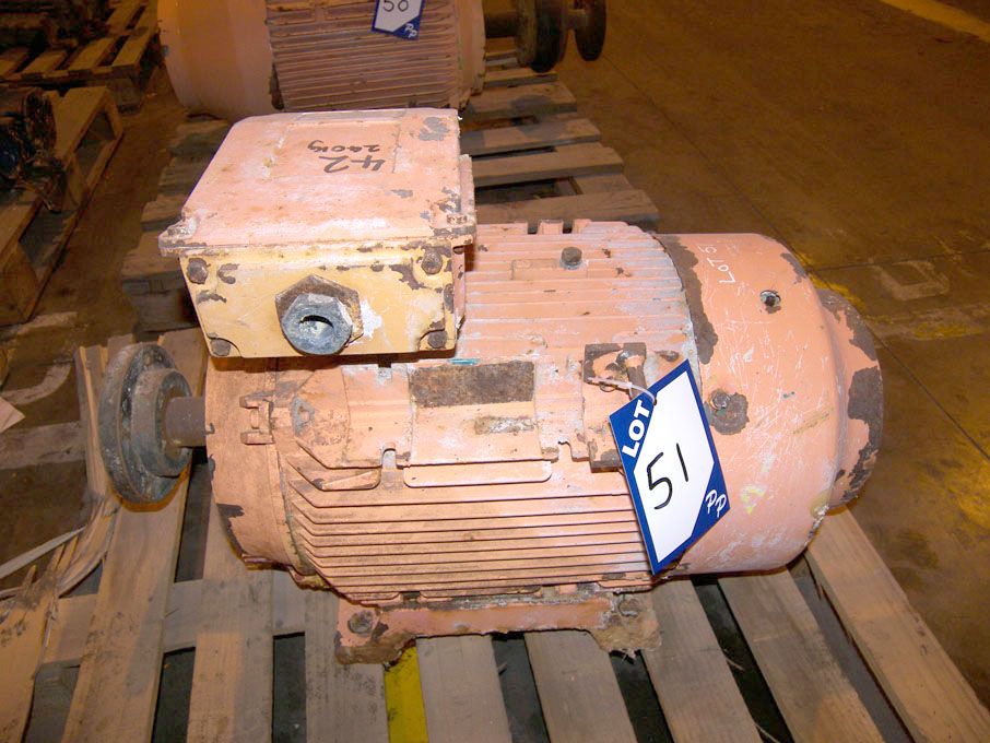 Brook Hansen W-DF250SN motor, 55kW @ 2960rpm