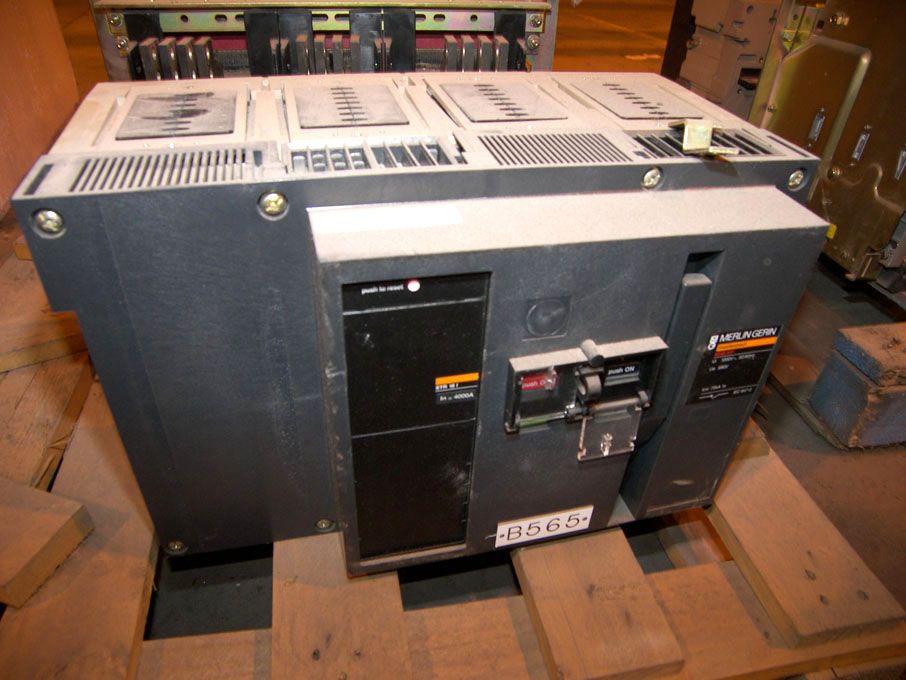 Merlin Gerin Masterpact M40HF mains panel, 1000v,...